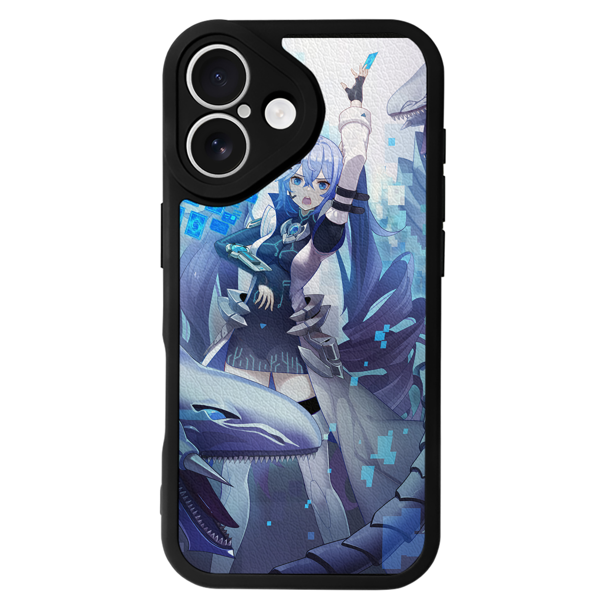 （画像用） 遊☆戯☆王 Yu-Gi-Oh! 【iPhone 16シリーズ対応】シリコンスマホケース（レザー調） 材質：シリコン